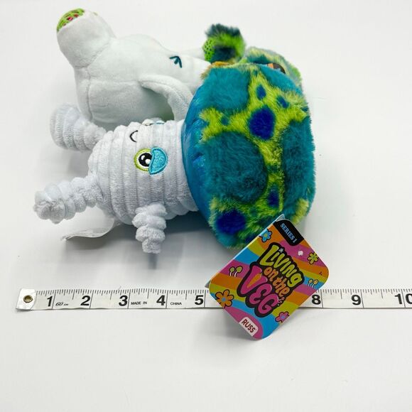 RUSS Living on the Veg Lot of Two 2 Plush Toys New! Jeremy and Shmu - Picture 7 of 7